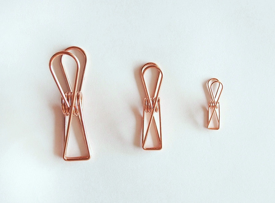 Butterfly Clip - Rose Gold